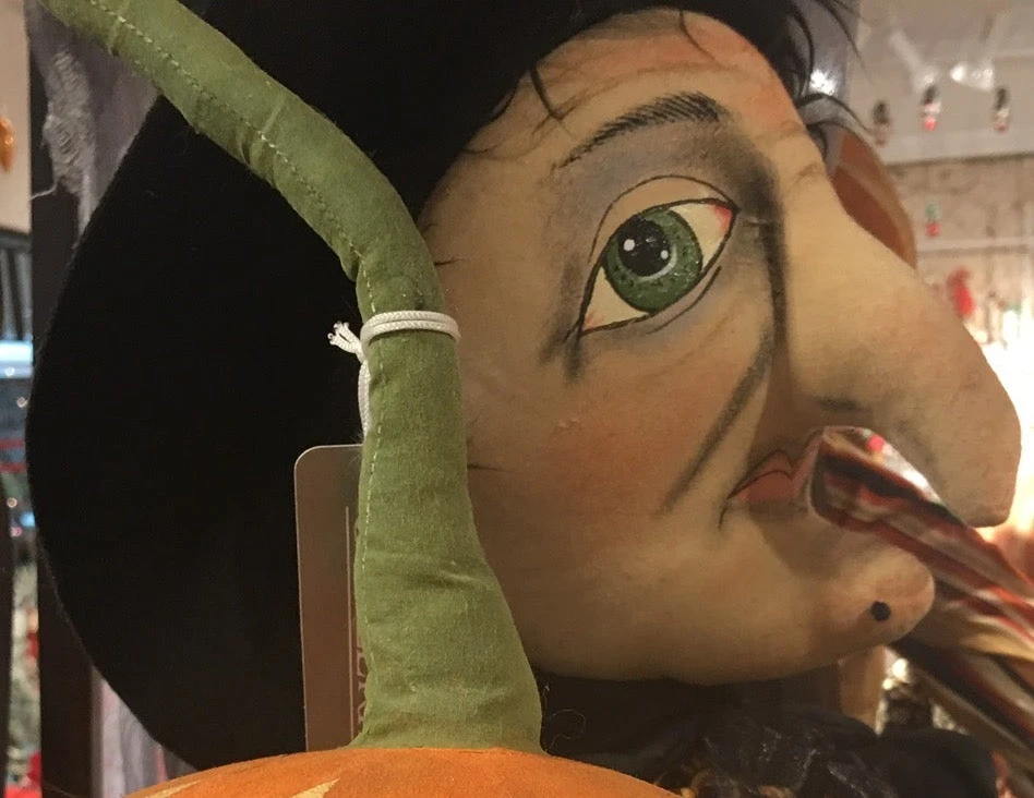 Joe Spencer Velma Witch Cloth Doll 4 Joe Spencer Velma Witch Cloth Doll