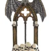 Katherine's Collection New! Medieval Skull & Dragon Candle Holder 1 Katherine's Collection New! Medieval Skull & Dragon Candle Holder