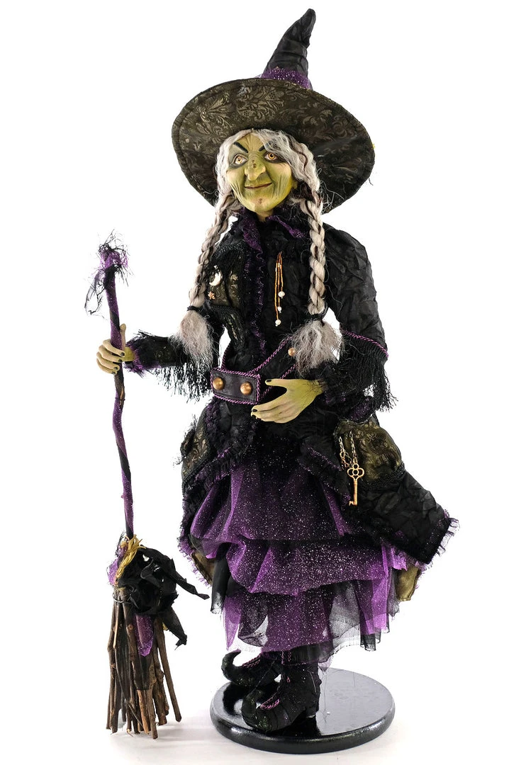 Katherine's Collection Brunhilda Witch, 24" New! 4 Katherine's Collection Brunhilda Witch, 24" New!