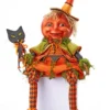 New! Katherine's Collection Pumpkin Doll