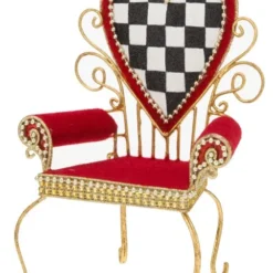 Mark Roberts King & Queen Of Hearts Chair For Dolls