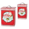 Raz Kringle's Candies Metal Containers