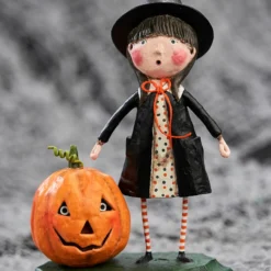 Lori Mitchell Agatha With Jack Pumpkin New!