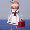 Lori Mitchell Bon Voyage Girl Figurine