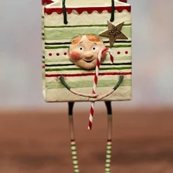 New! Lori Mitchell Lonnie's Gift Bag Figurine