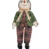 Joe Spencer Lucas Snowman Doll New!