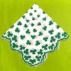 TheHolidayBarn.com New! Clover Handkerchief Reproduction