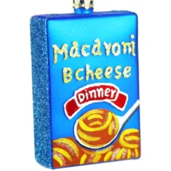 Cody Foster Macaroni & Cheese Box Ornament New!