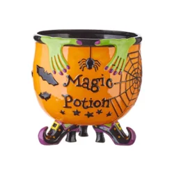 Raz New! Magic Potion Cauldron With Witches Feet