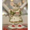Bethany Lowe Mama Mouse Christmas Figurine New!