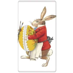 Mary Lake-Thompson Rabbit Decorator Flour Sack Towel