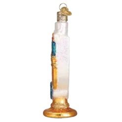 Old World Christmas Menorah Glass Ornament