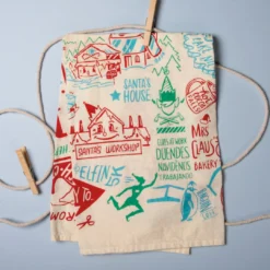 Primitives By Kathy This Way To The North Pole Kitchen Towel