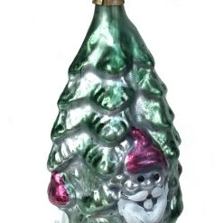 Nostalgie Christbaumschmuck Christmas Vintage Patina Gnome Santa Tree Ornament