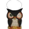Bethany Lowe Paper Mache Owl Bucket