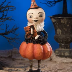 Bethany Lowe Party Pumpkin Girl New!