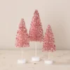 Bethany Lowe New! My Silly Valentine Bottle Brush Trees 2 Bethany Lowe New! My Silly Valentine Bottle Brush Trees