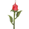 Cody Foster New! Red Rose Ornament