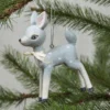 Ragon House New! Retro Blue Deer Ornament