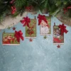 Bethany Lowe Retro Christmas Postcard Ornaments 1 Bethany Lowe Retro Christmas Postcard Ornaments