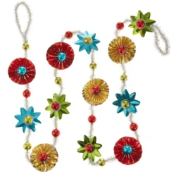 Raz Retro Reflector Garland