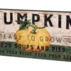 Primitives By Kathy Rustic Pumpkin Sign