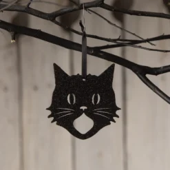 Bethany Lowe Scaredy Cat Silhouette Ornament