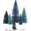 Cody Foster Shades Of Blue Bottle Brush Trees