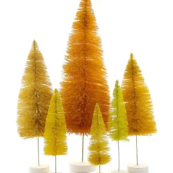 Cody Foster Shades Of Yellow Bottle Brush Trees