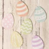 Bethany Lowe Spring Pastel Easter Egg Ornaments 2 Bethany Lowe Spring Pastel Easter Egg Ornaments