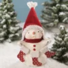 Bethany Lowe Stocking Snowman Figurine New!