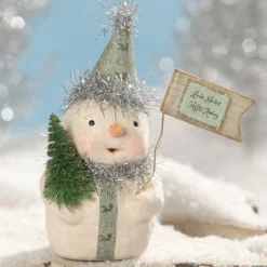 Bethany Lowe The Littlest Snowman With Love Never Melts Sign