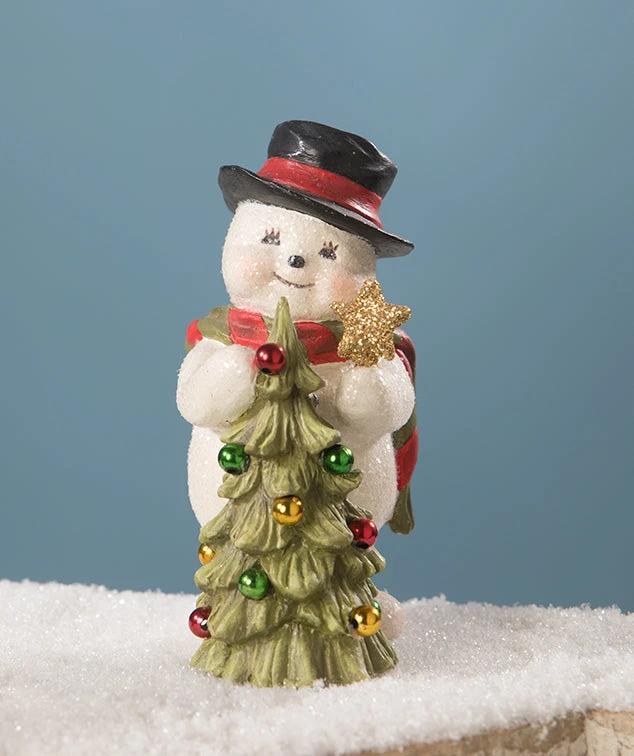 Bethany Lowe Trimming The Tree Snowman New! 3 Bethany Lowe Trimming The Tree Snowman New!