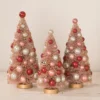 Bethany Lowe New! Valentine Golden Blush Bottle Brush Trees 1 Bethany Lowe New! Valentine Golden Blush Bottle Brush Trees