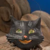 Bethany Lowe New! Vintage Happy Cat Bucket, Paper Mache