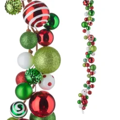 TheHolidayBarn.com Whimsy Ornament Christmas Garland