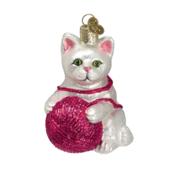 Old World Christmas Playful Kitten With Yarn Ball Ornaments 11 Old World Christmas Playful Kitten With Yarn Ball Ornaments