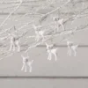 Bethany Lowe New! Mini White Deer Ornaments