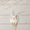 Bethany Lowe New! Winter Fawn Glass Cone Ornament