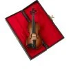 Kurt Adler Wood Violin Ornament Christmas