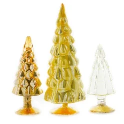 Cody Foster Yellow Candy Glass Trees